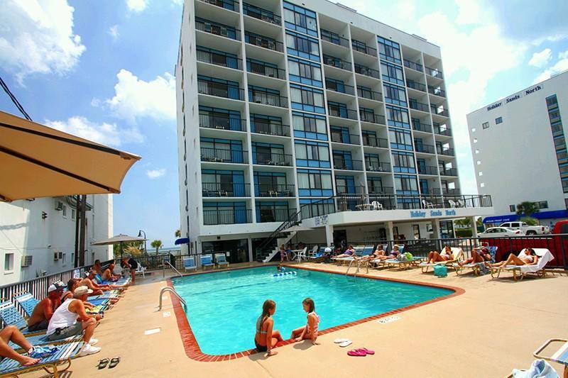 Holiday Sands North "On The Boardwalk" Myrtle Beach Exterior photo